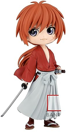 Banpresto Figur Q Posket Kenshin Himura Rurouni Kenshin Vol.2, 15 cm, BP88778P, Mehrfarbig