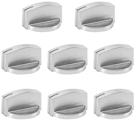Rwedkd 8 llaves universales de metal de 8 mm para cocina de gas, adaptador, interruptor de horno, cerraduras de control de superficies de cocina, botones de horno de gas
