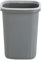 Baoblaze Poubelle Poubelle sans Couvercle Poubelle Rectangulaire Ouverte Corbeille à Papier pour Bureau à Domicile Salon Salle de Bain, Gris