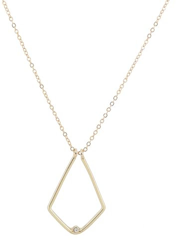 NICENEEDED Gold-Statement-Ringhalter-Halskette, Braut-Ehering-Halter-Halsketten, Geometrischer Verlobungsringhalter-Anhänger Aus Edelstahl Für Frauen Und Mädchen