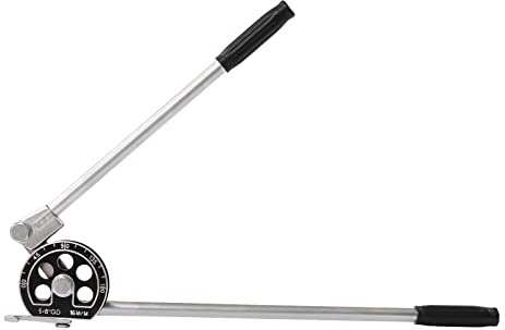 Manuelle Rohrbiegemaschine, 12-16MM Rohrbieger, Rohrbiegewerkzeug 0-180 Grad mit Rutschhemmender Griff, Geeignet für Rohre aus Edelstahl, Eisen, Aluminium und Kupfer