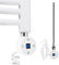 S'AFIELINA Élément Chauffant 900W pour seche Serviette Electrique,avec Thermostat Numérique - Thermoplongeur Électrique en Acier Inoxydable Blanc pour radiateur Salle de Bain