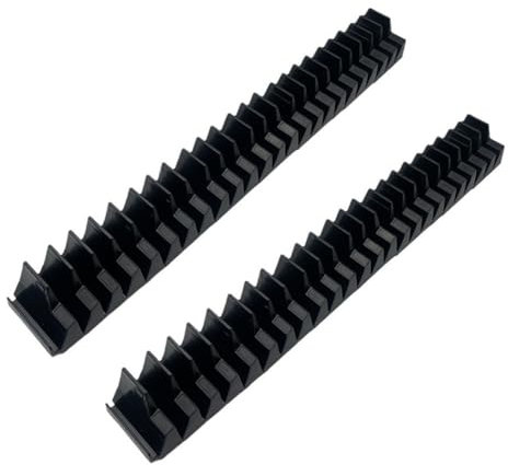 Giilayky Tool Spanner Storage Organiser Black Tool Modular Slotted Organizer 2Pcs Set (Black)