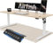 Airfish Scrivania Regolabile in Altezza 200x80cm Scrivania da Ufficio con USB Scrivania Elettrica con Funzione di Memoria Standing Desk con Sistemi Anti-Collisione Altezza Regolabile 73–118cm,Rovere