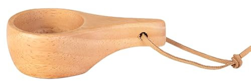 Huamengyuan Ensemble de tasses en bois d'olivier - Gobelets polyvalents pour le camping, la randonnée, le quotidien - Tasses en bois robustes et légères pour les boissons chaudes et froides - Idéal