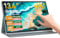 Intehill 4K Tragbarer Monitor, 13,4 Zoll Touchscreen Monitor IGZO Anti-Glare Touch Screen, 10-Punkt Multi-Touch, HDR, sRGB 100%, Eingebaute Lautsprecher, VESA, Dual USB-C,HDMI for Laptop (U13ZT)