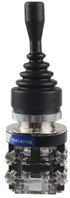 Hookurity Interruptor con Palanca de mandos de 30mm, Controlador de Palanca de Mando de 4 Posiciones, Bloqueo automático/Interruptor de Controlador basculante Cruzado momentáneo(Momentary)