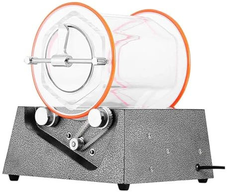 Rock Tumbler Kit, Machine à polir les bijoux KT-2000, Mini polisseuse de Surface rotative for Vase de 5Kg,Outils de bricolage