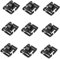 TOBBOMEY 10 Stück Outdoor Wassersack Rohrklemme, Schlauchbandklemmen, Magnetische Kleidungsclips, Schlauchclip, Wassersack Rohrklemme, Magnetischer Schlauchhalter Clip, Wasserflaschen