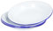 STOBAZA Paquete De 4 Platos Esmaltados: Plato Redondo De Esmalte De 6 Pulgadas A Granel - Plato Para Servir Esmaltado Con Borde Azul Vajilla Para Pasta Ensalada Camping Al Aire