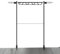 Ancsttu Estante de utensilios de cocina para camping, soporte de almacenamiento de utensilios de cocina de escritorio, estante de metal extraíble portátil, colgador de ollas, organizador de