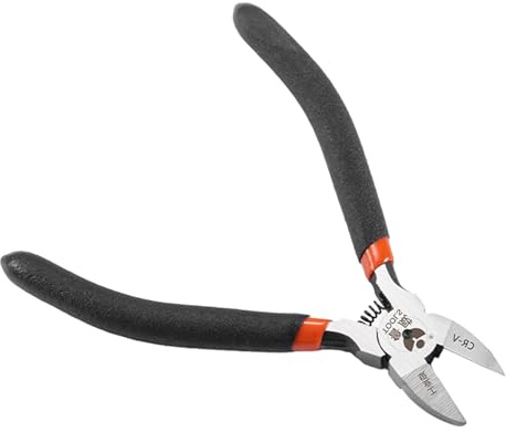 Alicates diagonales de acero, cortador de cable eléctrico de alambre eléctrico, cortador de descarga lateral, cortador de descarga profesional