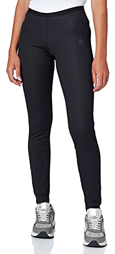 Odlo Damen ACTIVE F-DRY LIGHT Baselayer lange Unterhose, Black, S