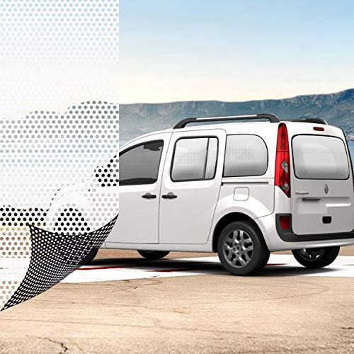 DIMEXACT - Film microperforé Blanc pour vitre arrière de Voiture - 75 cm x 2.5 m - en Rouleau