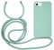 MyGadget Handykette für iPhone 6 | 6s | 7 | 8 | SE 2020 | SE 2022 - [ Hülle mit verstellbaren Band ] - TPU Handyhülle mit Handyband zum Umhängen - Kordel Schnur Case Schutzhülle - Mintgrün