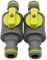 in-Line quick release shut off valve kit compatible with Hozelock Pack of 2 – Fits all Hozelock female connectors – Garden Hose Pipe Shut Off Valve – Heavy Duty and Durable Kit. Set by MYPURECORE