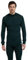 Mountain Warehouse Merino Mens Long Sleeved Thermal Baselayer Top - Lightweight, Breathable & Quick Wicking Jumper with Half Zip - for Walking & Hiking Dark Green XS