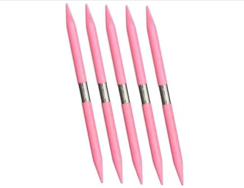 Lykke Stricknadeln, Rouge, 15 cm, Doppelspitznadeln, Stricknadeln (5,0 mm/US 8)