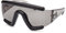 MONCLER ML0253 01A Sonnenbrille, Unisex, Erwachsene, mehrfarbig (mehrfarbig), Einheitsgröße