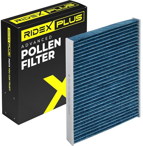 RIDEX PLUS 424I0540P Innenraumfilter Pollenfilter Höhe: 36 Breite: 182 Länge: 255 Kompatibel mit VW up! Schrägheck 121, 122, BL1, BL2 load up! Kastenwagen 121, 122, BL1, BL2, SKODA Citigo Schrägheck