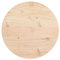 vidaXL Tischplatte, Holzplatte Holztischplatte Rund, Ersatzplatte Platte für Beistelltisch, Massivholztischplatte Esstischplatte, Ø30x3 cm Massivholz Kiefer