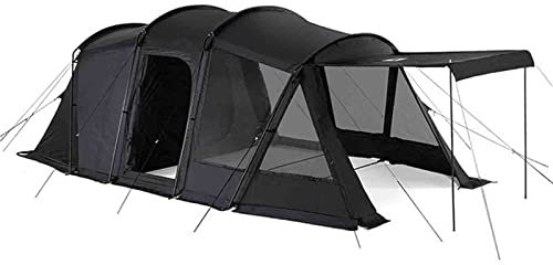 Zelte 5–8-Mann-Familien-Tunnelzelt mit Schlafzimmer, großem Wohnbereich und Vorraum, tragbare leichte wasserdichte Markisenzelte, for Outdoor-Camping, Wandern, Reisen, luxuriöses Shelter-Festival-Zelt
