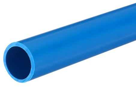 QUARKZMAN PVC Rohr, Durchmesser 16mm Länge 0.33m Rund Kunststoffrohr für Garten, Aquarium, Wasserleitung, Kabelkanal, lüftungsrohr (Blau)