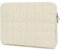 Canvas Life 360 Protected Fluffy Notebook Sleeve Bag, Multi-Pocket Compatible with iPad Pro 12.9-inch, MacBook Pro Air 13-inch and 12.5-13.5-inch Notebook Quilted Fluffy Design (Beige)