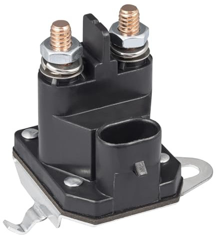 JTAREA 7CM-1241-212-51 Starterrelais Anlasserrelais Magnetschalter 12V Anlasser Relais Starter Solenoid Starter-Magnetventil für Trombetta 7CM124121251 M008904-000 Gravely 05167200 Aufsitzmäher