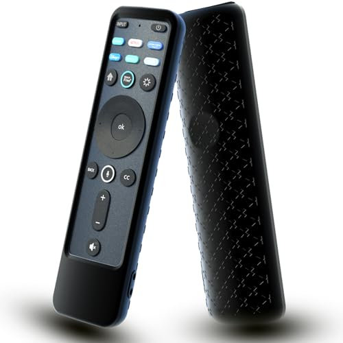 Hülle für VIZIO Voice Remote Control, XRT260 Cover für VIZIO Smart TV Fernbedienung 2021 2023/2021 V-Serie Skin Schwarz