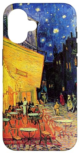 Night Cafe Terrasse auf dem Place du Forum von Vincent van Gogh Hülle für iPhone 16
