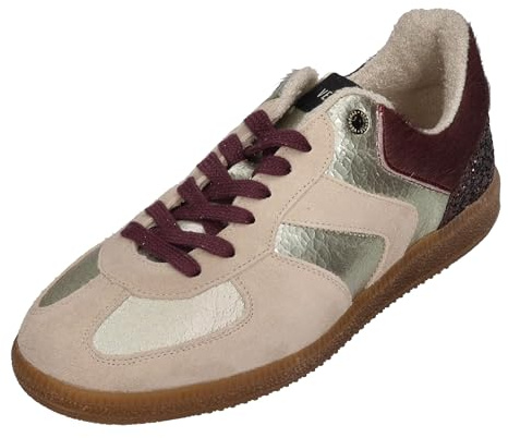 VERBENAS Damen Sneakers SORA Fantasy ORO Crudo vino, Größe:39 EU