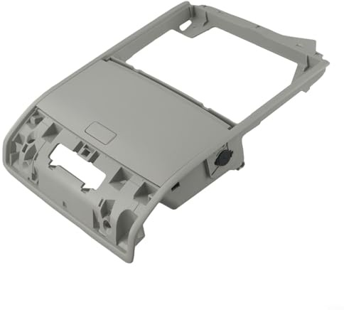 Zilimontt Scatola portaoggetti per occhiali da sole da tetto auto 5GG868837, per Golf 7 MK7 2018-2022, porta occhiali per parasole auto, scatola portaoggetti grigia per occhiali da sole sul tetto