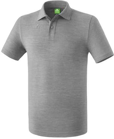 Erima Unisex Teamsport Polo Shirt Grey Melange