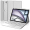 Tastiera con Trackpad per iPad Air 11 M2/M3 2024/2025, Custodia con Tastiera con Touchpad per iPad Air 11 M2/M3 2024/2025, ‎Italiano QWERTY Tastiera Bluetooth Staccabile con Touchpad, Grigio chiaro