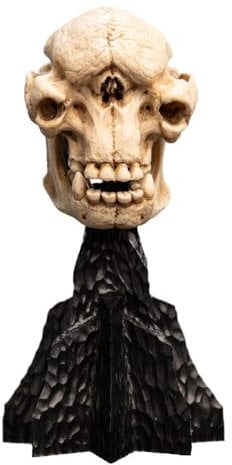 Weta Herr der Ringe Mini Statue Skull of a Cave Troll 21 cm