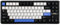 TH85 75% Wired And Wireless Mechanical Keyboard ANSI Layout QMK VIA Gasket Hot-Swap Compatible with Office And With USB 2.4GHz Bluetooth(Black White Blue)