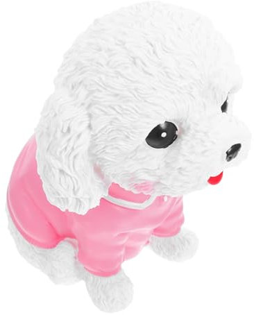 Supvox Kinder Spardose Hund Aus PVC Robuste Sparbüchse Mit Großem Fassungsvermögen Und Sicherem Gummi Material Für Zuhause Und Party Dekoration