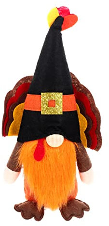 CIYODO Gnom Herbstzwerge Stoffpuppe Festivalzwerg Szenen-Layout Dekoration Für Thanksgiving