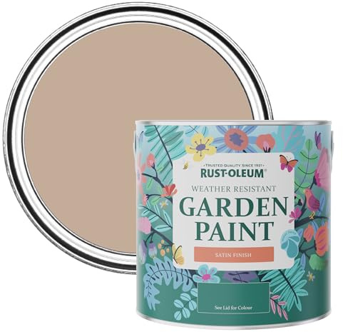 Rust-Oleum Mould Resistant Garden Paint in Satin Finish - Smitten 2.5 litre