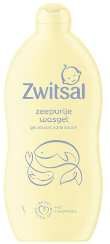 Zwitsal Lot de 6 gels lavants pour bébé sans savon – Protège la barrière naturelle de la peau – 700 ml