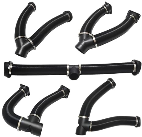 ANNBCDL Autoluftheizung Duckel Rohrauslass Parkplatz Ty Zweig Dieselheizung 60 mm 75 Rohrverbrennung(75mm Y Outlet A)