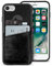 Puro IPC747CSHINEPBLK Shine Pocket Schutzhülle für Apple iPhone 6/6S/7/8 Schwarz