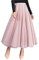 Carolilly Gonna in Tulle Tutu Gonne Vintage da Donna Tutu Balletto sotto Stile Anni '50 Gonna Tulle Donna Lunga Rosa Nero
