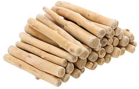 EXCEART 500G Natürliche Treibholzstücke Handwerk Treibholz Zweige Unvollendete Holz Holzstäbchen für Vase Schüssel Füllstoffe Ornament Aquarium Aquarium DIY Handwerk 10Cm