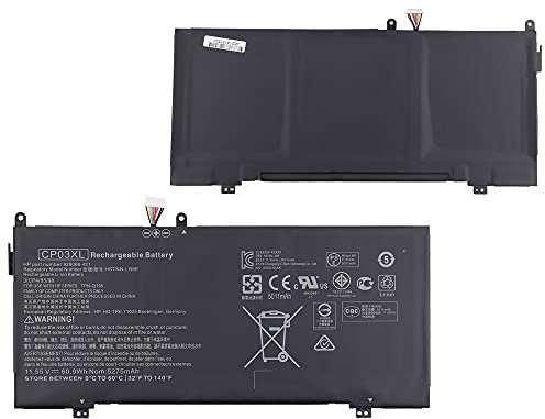 E-yiiviil Batterie de rechange CP03XL compatible avec HP Spectre X360 13-AE000 13-AE011DX 929066-421 HSTNN-LB8E