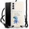 DeinDesign Carry Case kompatibel mit Samsung Galaxy S21 5G Hülle mit Band Handykette zum Umhängen schwarz Lilo & Stitch Offizielles Lizenzprodukt Disney