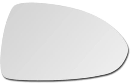 PS-T Spiegelglas zum Kleben Ersatzspiegelglas Außenspiegel Rechts Beifahrerseite Sphärisch Konvex für OPEL CORSA D /E 2006-2019