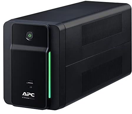 APC UPS 950VA Line Interactive UPS Battery Backup, BVK950M2 Backup Battery with AVR, 2 USB Charging Ports (Type C/Type A), Back-UPS Uninterruptible Power Supply