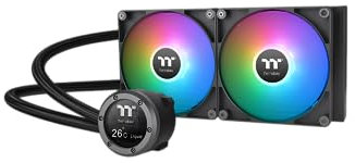 Thermaltake TH280 V2 Ultra ARGB Sync All-In-One Liquid Cooler, Schwarz